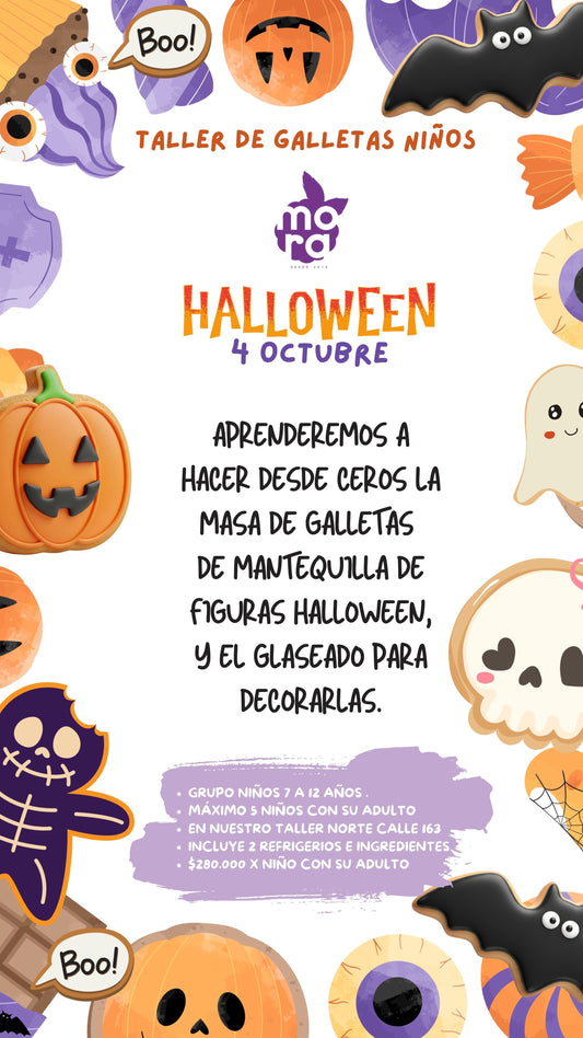 TALLER GALLETAS HALLOWEEN