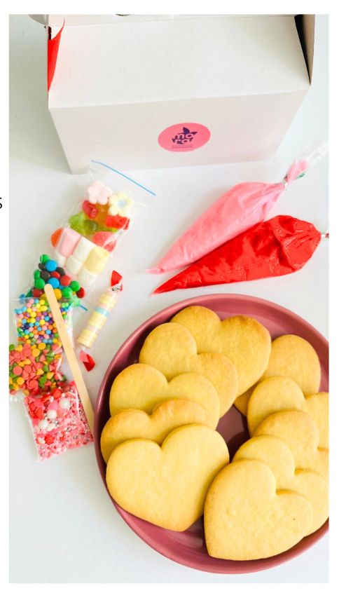Kit para pintar corazones
